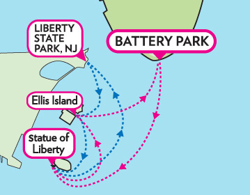 departures for ny or nj